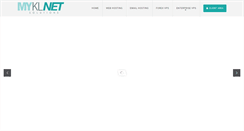 Desktop Screenshot of myklnet.com